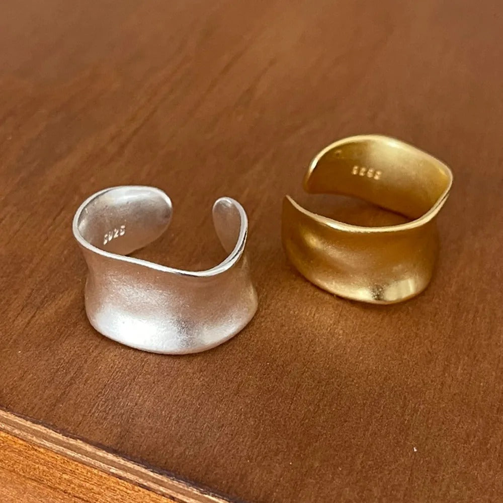 Bagues en Or et Argent Boho Irégulières