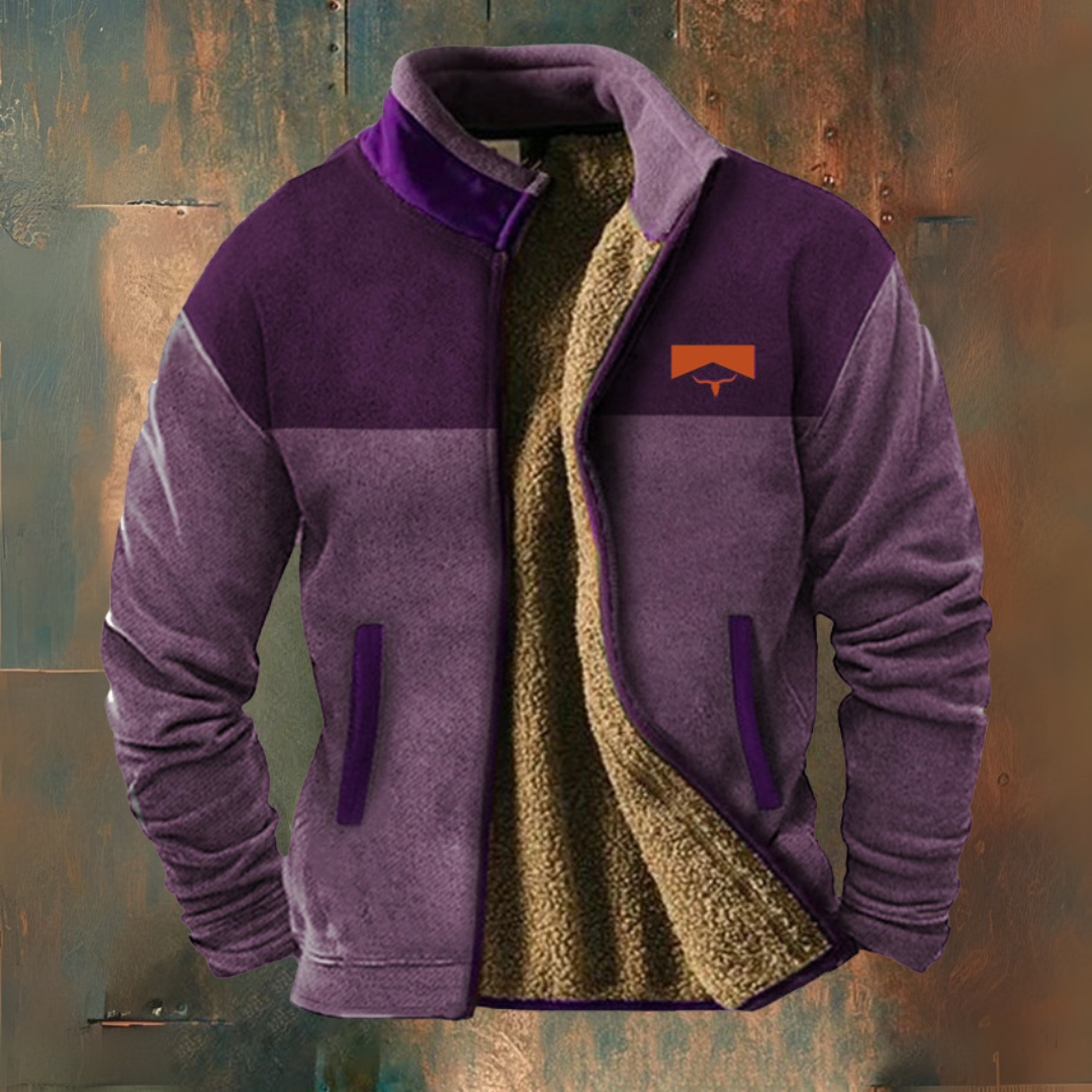 Veste en polaire décontractée