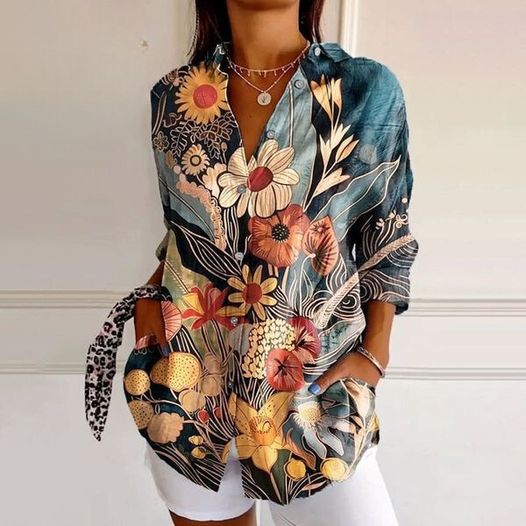 Luna | Haut fleuri