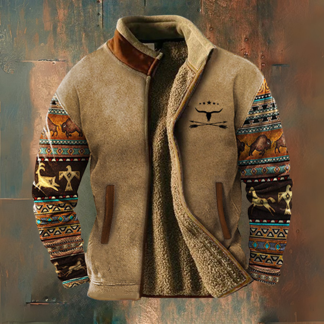 Veste en polaire décontractée