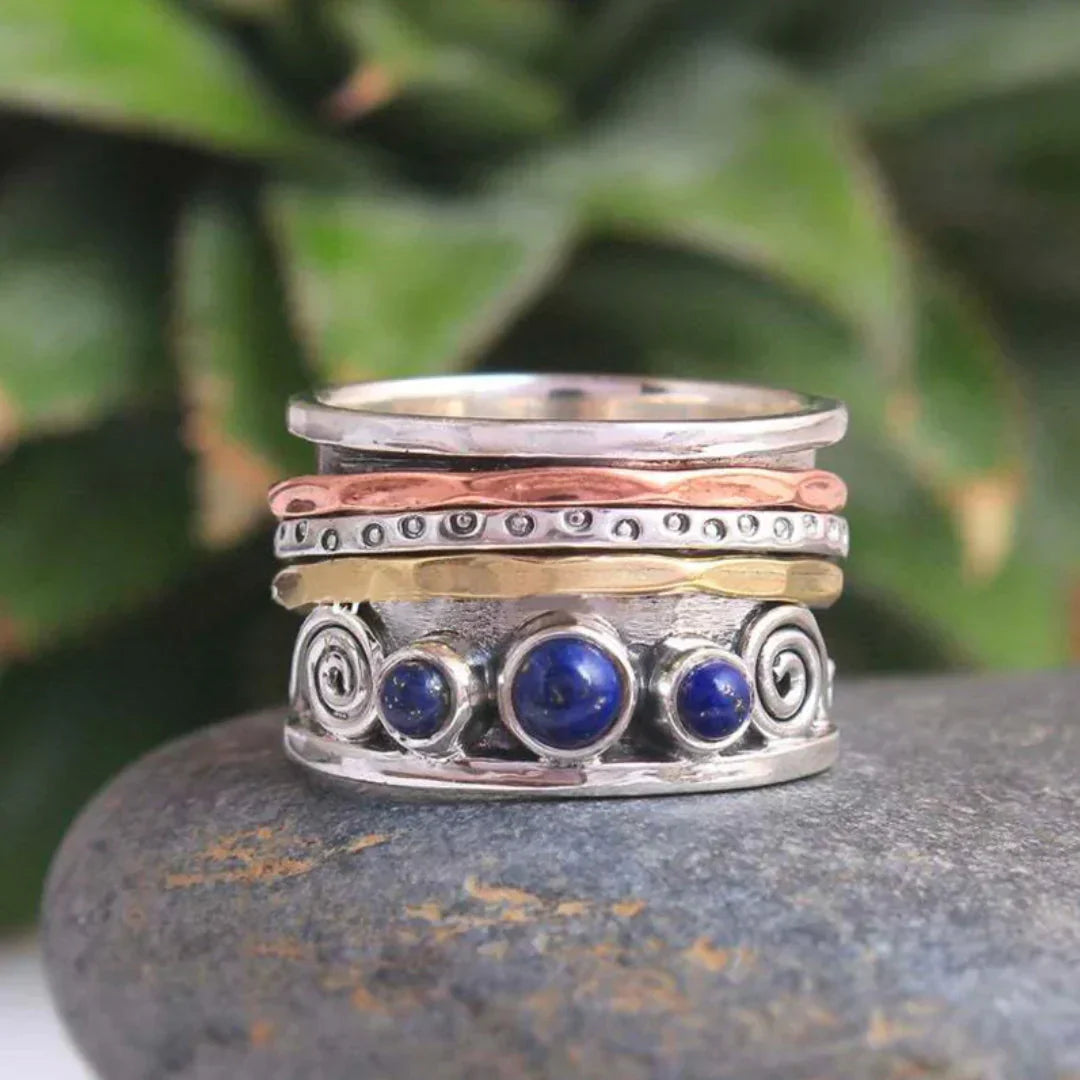 Bague de Méditation Saphir Bohémien