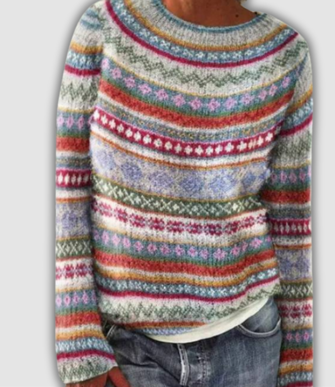 Salome™ - Pull rétro élégant