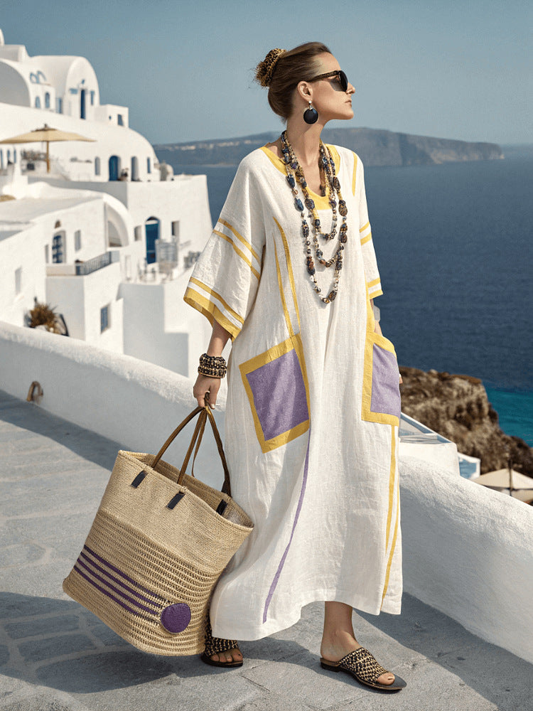 Robe Maxi Bohème Chic – Élégance Sans Effort