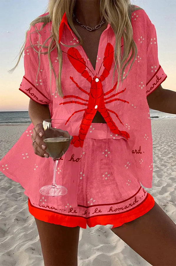 Ensemble Pallina™ – Imprimé Homard Signature