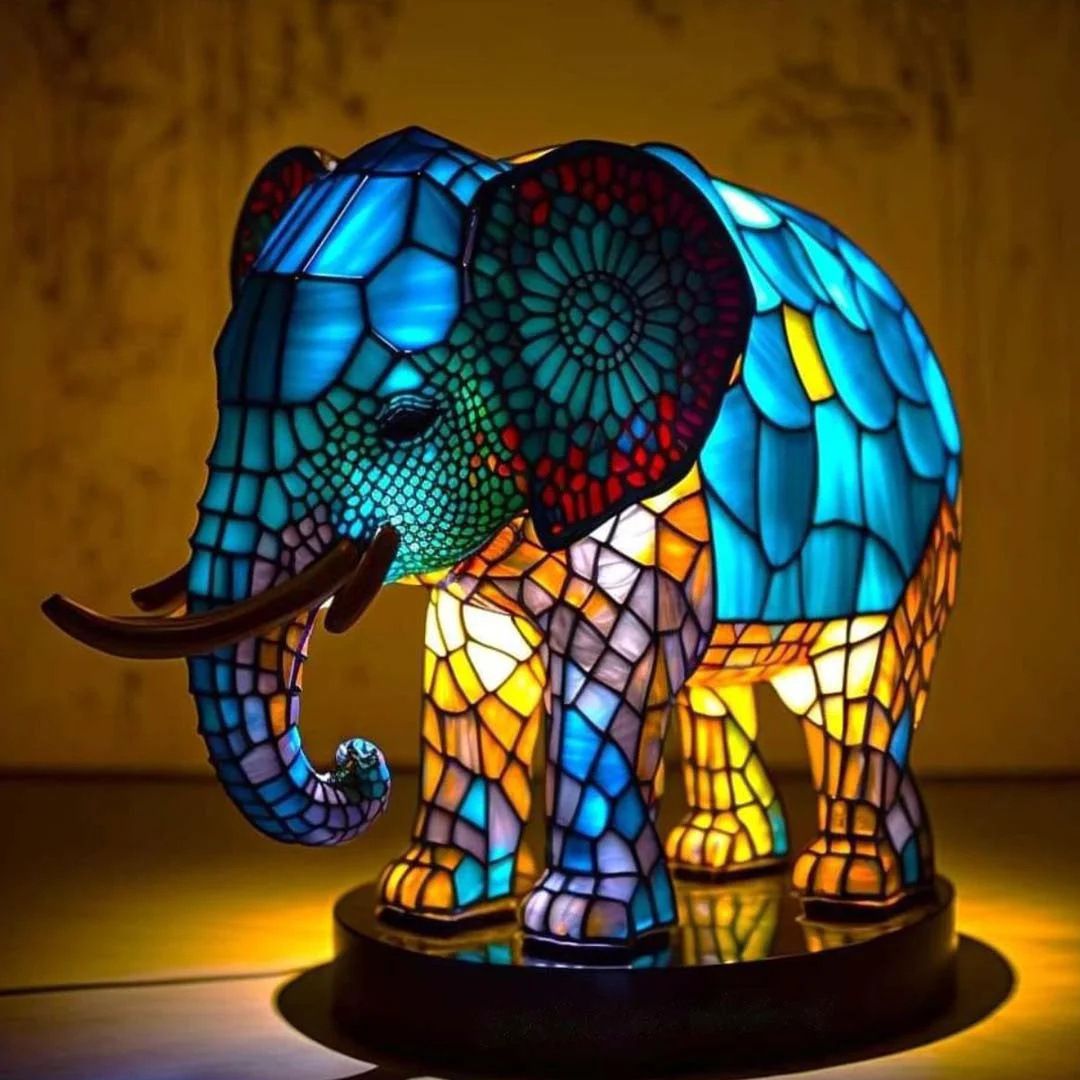 Rajah | Lampe éléphant magique