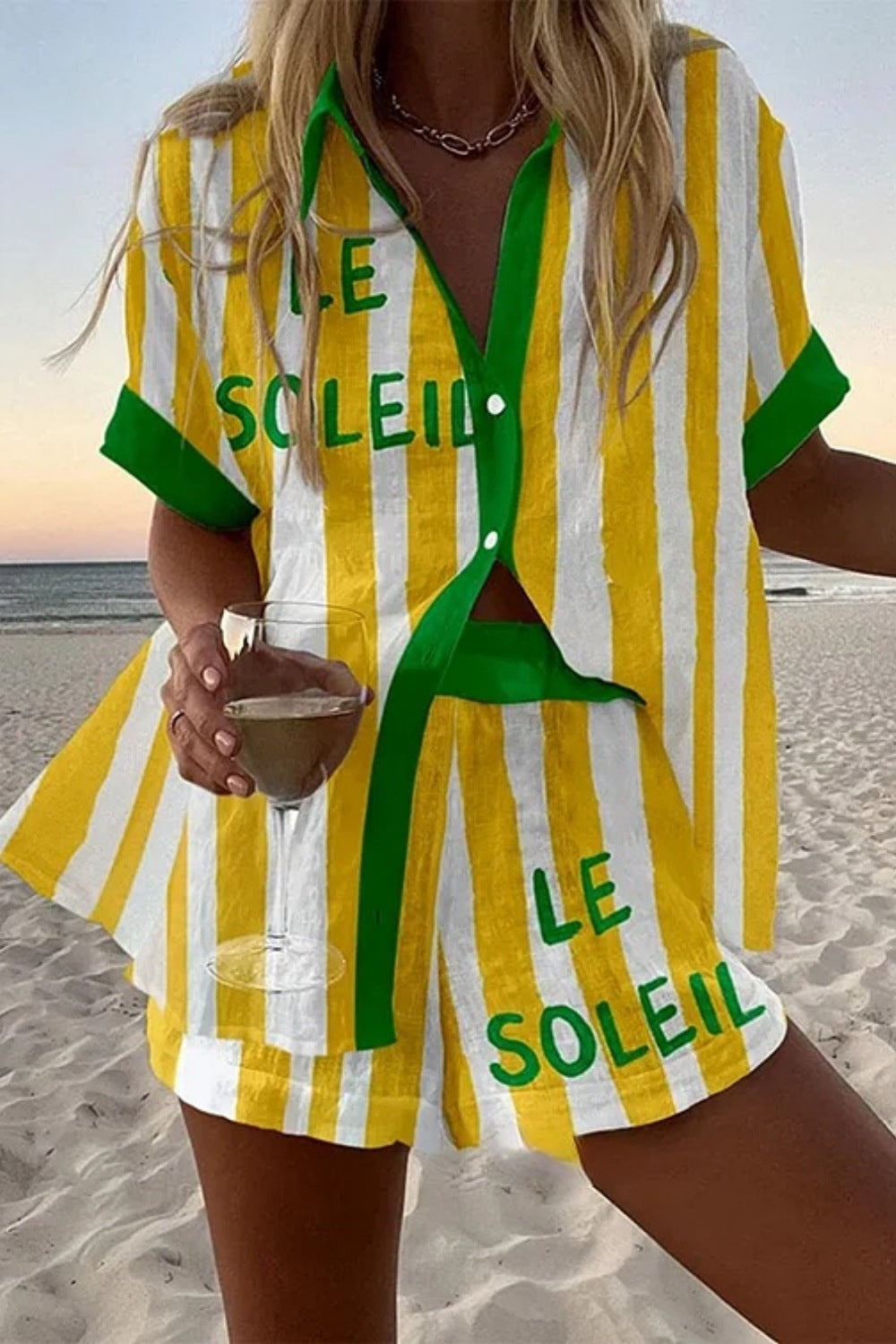 Ensemble Halora™ – Rayures Solaires & Légèreté