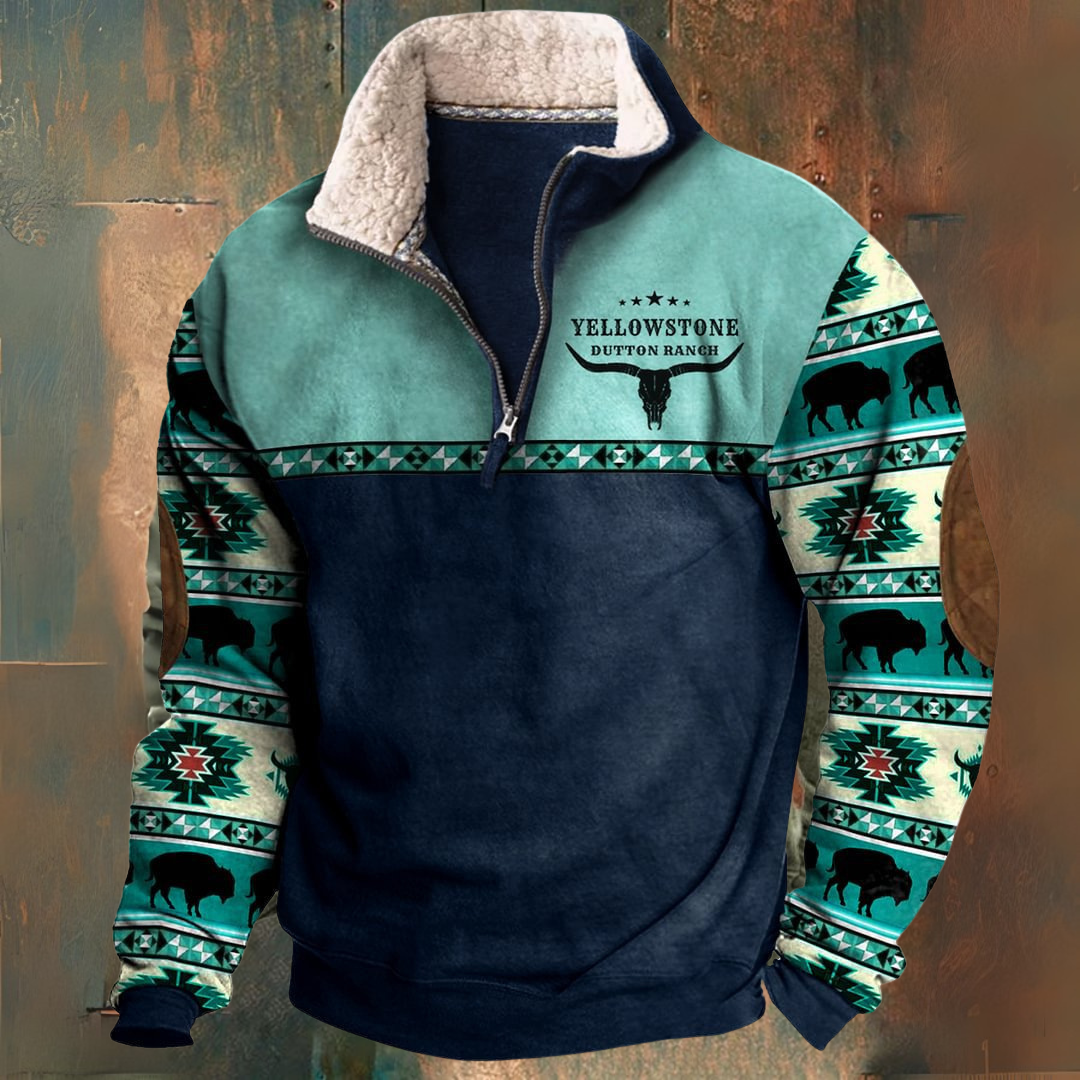 RODEO — Veste demi-zip d’automne-hiver