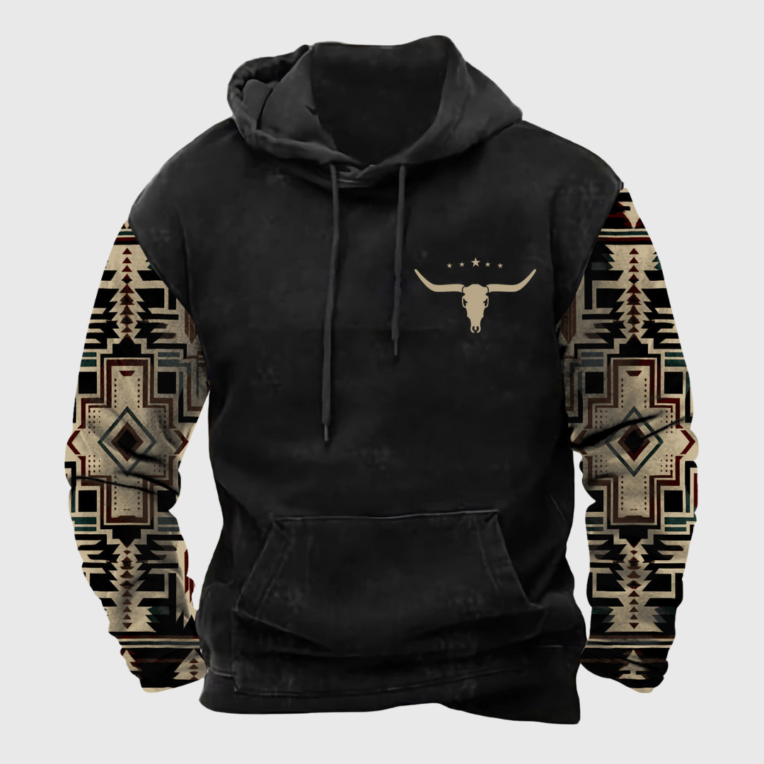 Hoodie Longhorn Ranch — Automne/Hiver