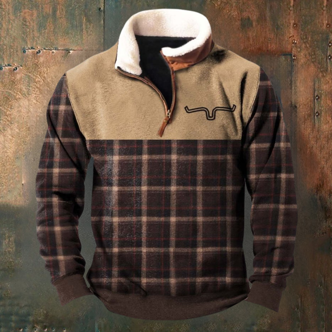 Veste demi-zip d’automne-hiver