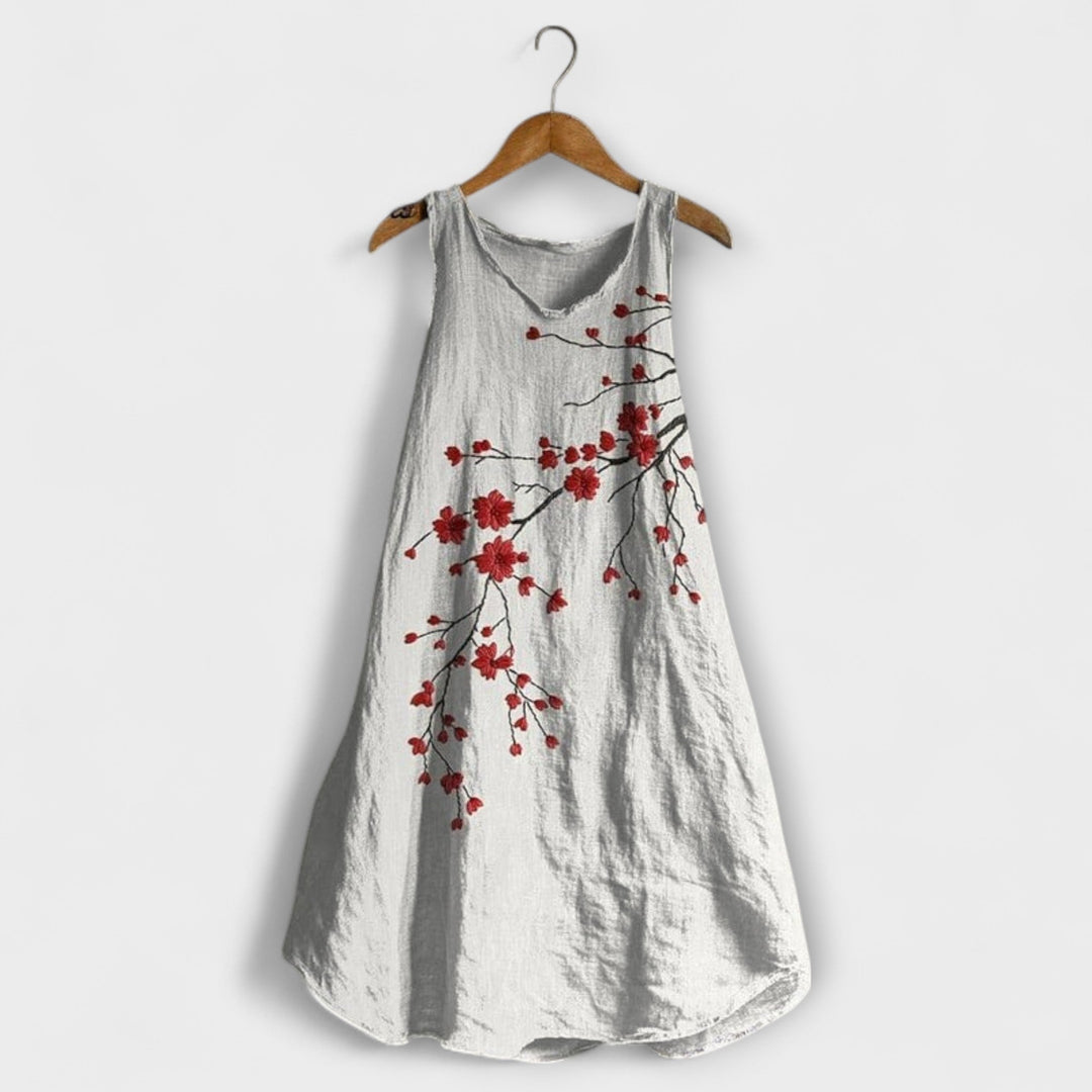 Lenja – Robe Délicate et Aérée à Bretelles