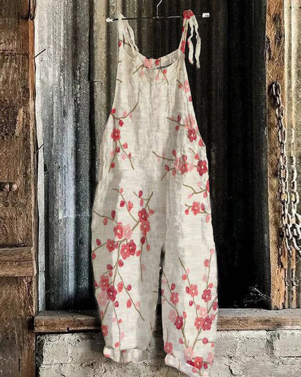 Helene - Combinaison Vintage Fleurs