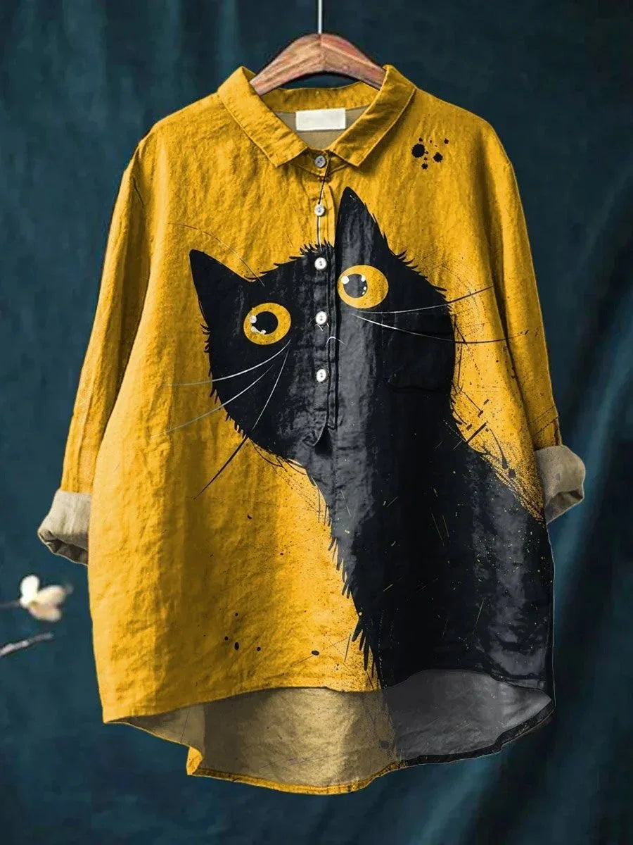 Gatto | T-shirt d'Art Animal