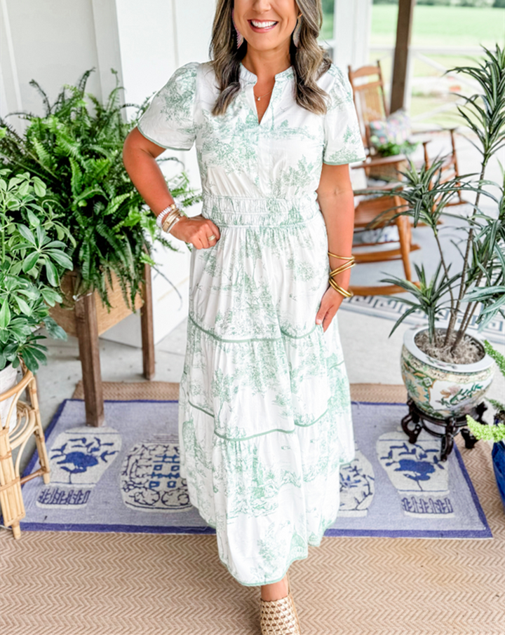 Daisy Classic Toile Maxi