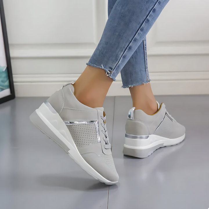 Luna | Baskets tendance à semelles compensées