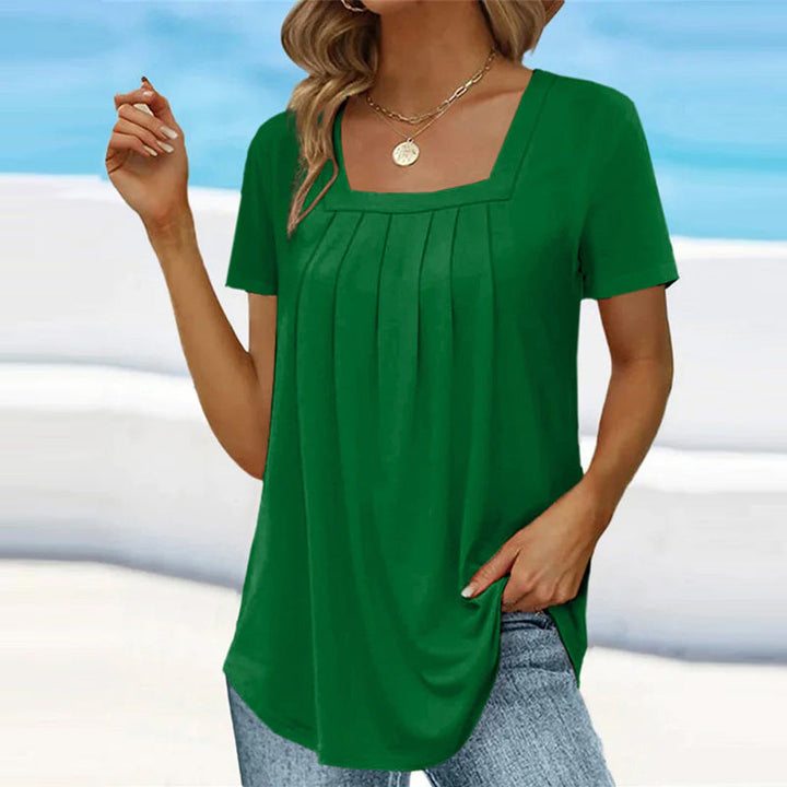 Luna | Blouse plissée