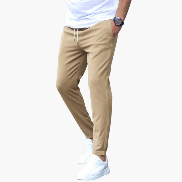 VINCENZO | PANTALON ÉLÉGANT AVEC ÉLASTIQUE