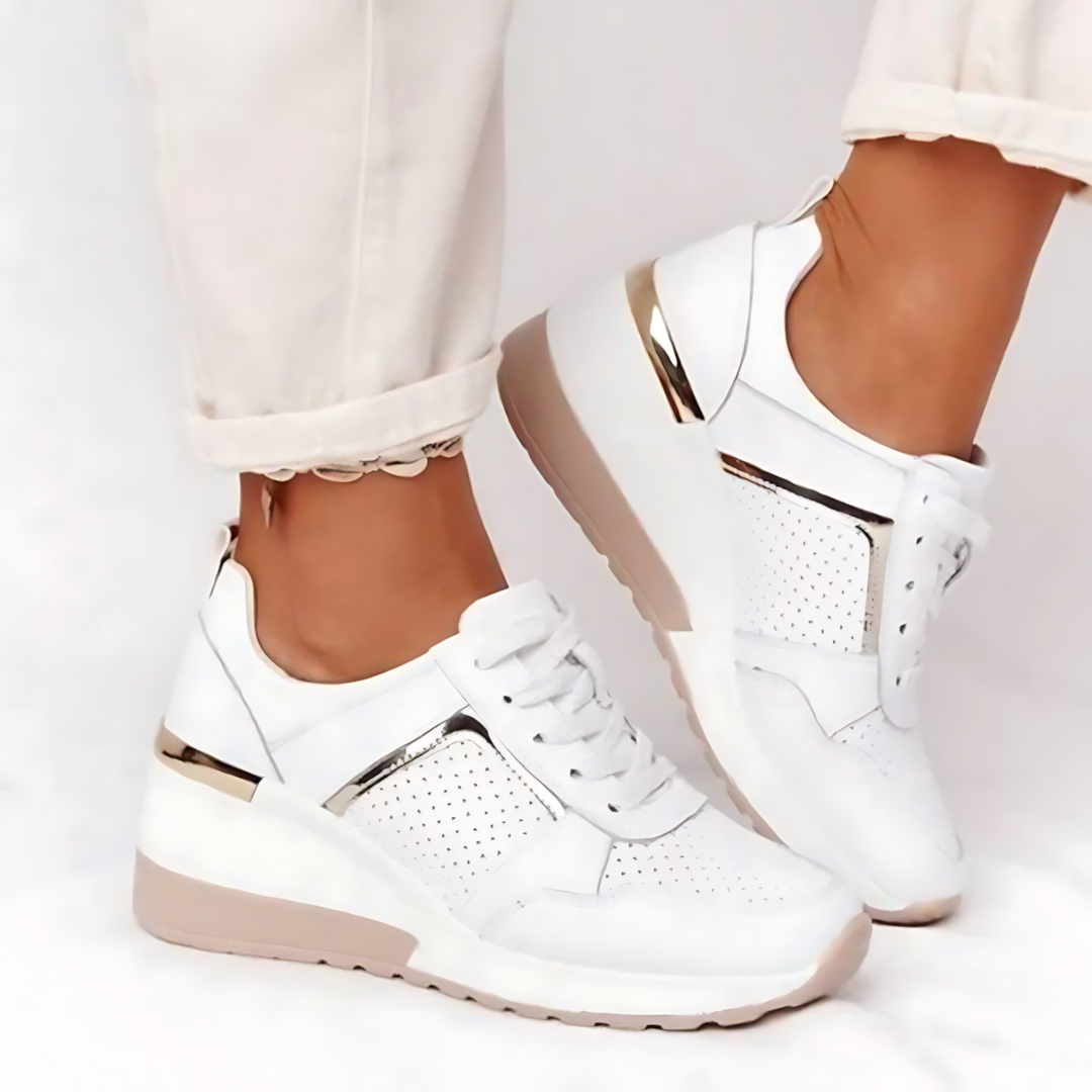 Luna | Baskets tendance à semelles compensées