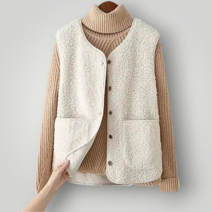 Layla™ - Gilet Chic Polyvalent en Laine