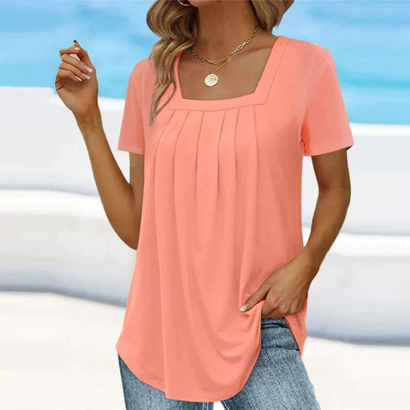 Luna | Blouse plissée