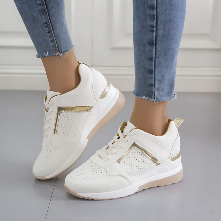 Luna | Baskets tendance à semelles compensées