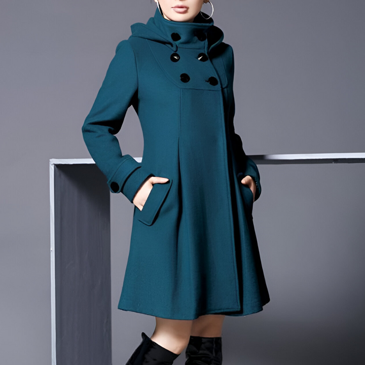 Isabella™ - manteau mi-long à capuche