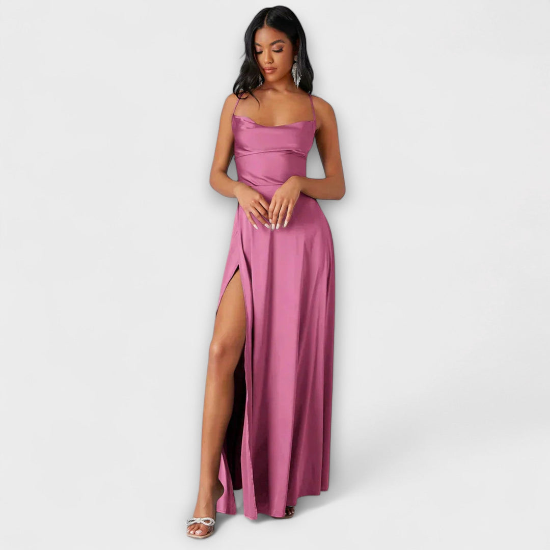 Nora | Robe de Soirée en Satin