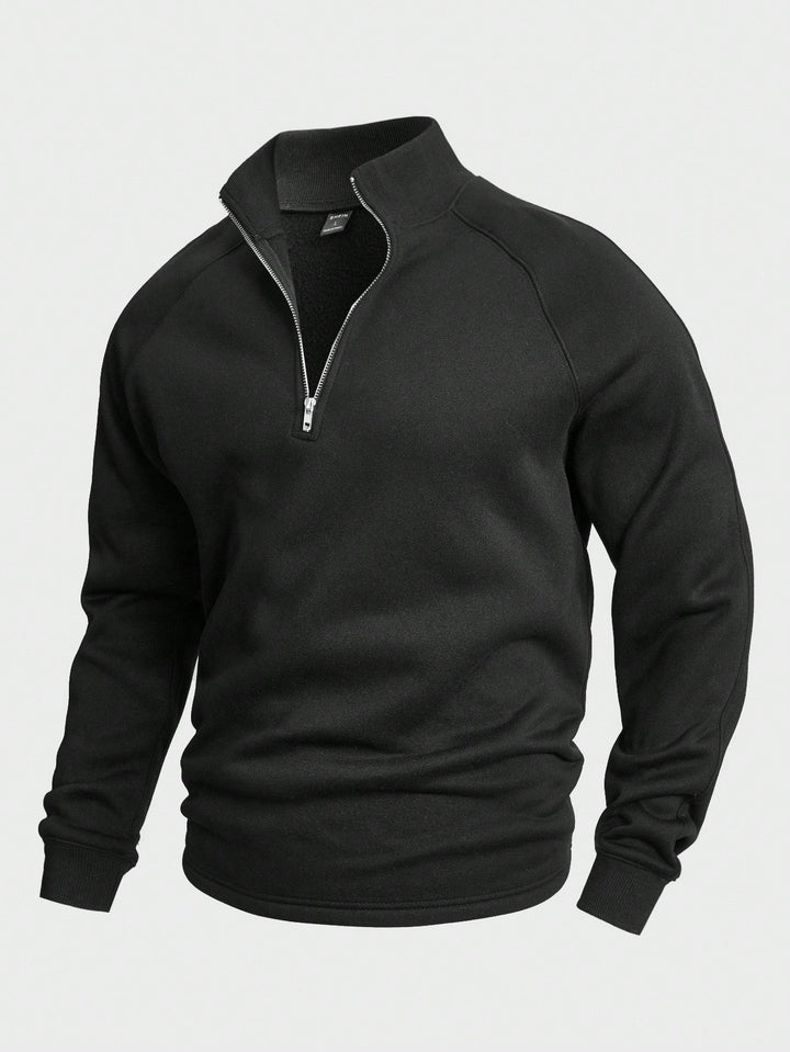 Antonio | Sweat à fermeture éclair demi-zip