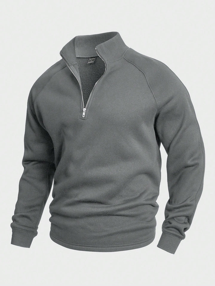Antonio | Sweat à fermeture éclair demi-zip