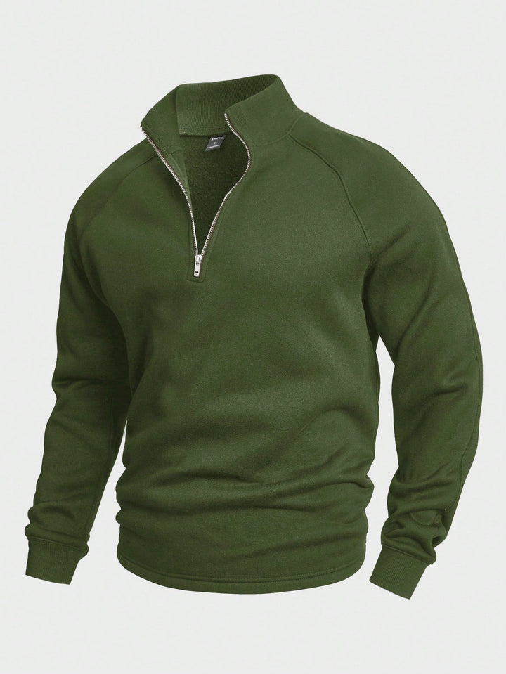 Antonio | Sweat à fermeture éclair demi-zip