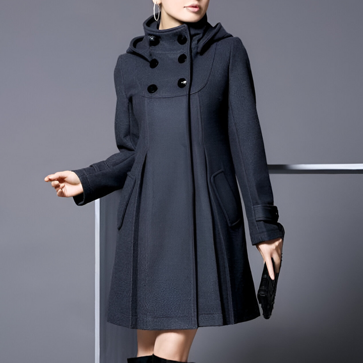 Isabella™ - manteau mi-long à capuche
