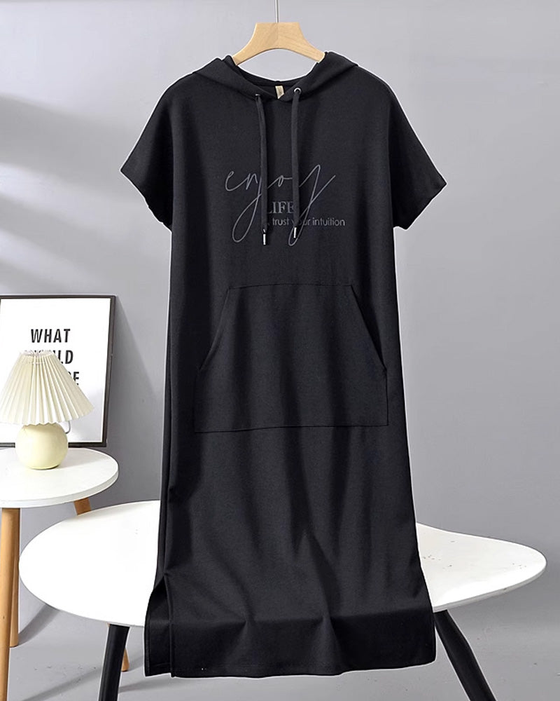 Ève™ | Robe décontractée avec capuche et coupe féminine