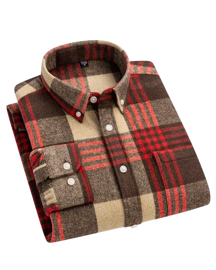 Luvare Paris - Chemise à Carreaux en Coton