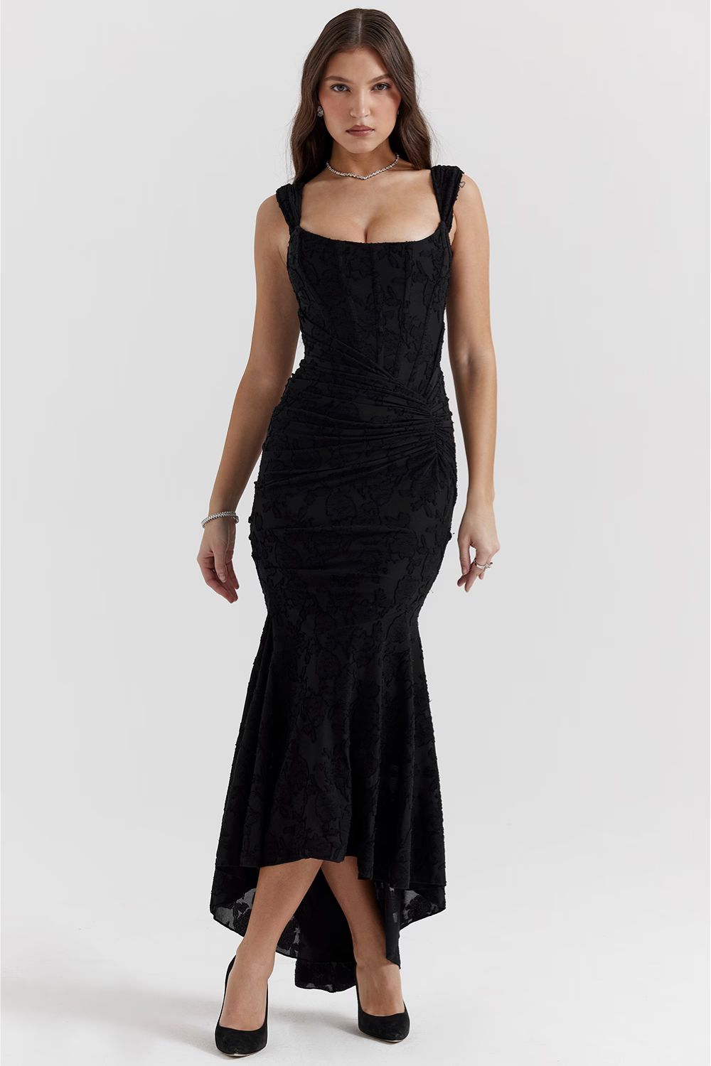 Lily | Robe longue avec corset