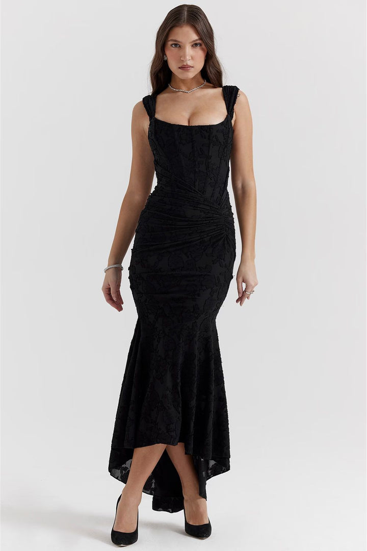 Lily | Robe longue avec corset
