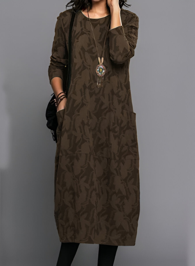 Claire | Robe d'hiver chaude avec une coupe élégante