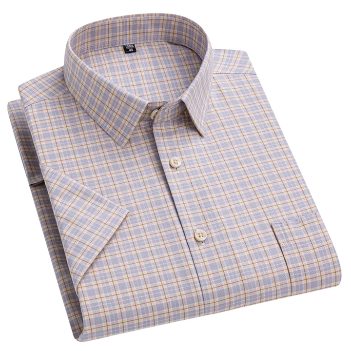 Luvare Paris - Chemise en Coton à Manches Courtes