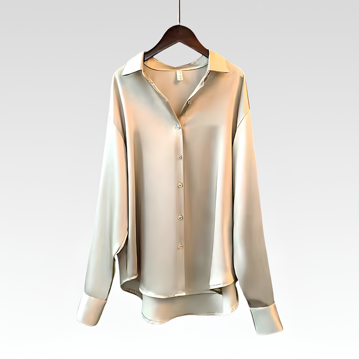 Clémence™ | Chemise en Satin