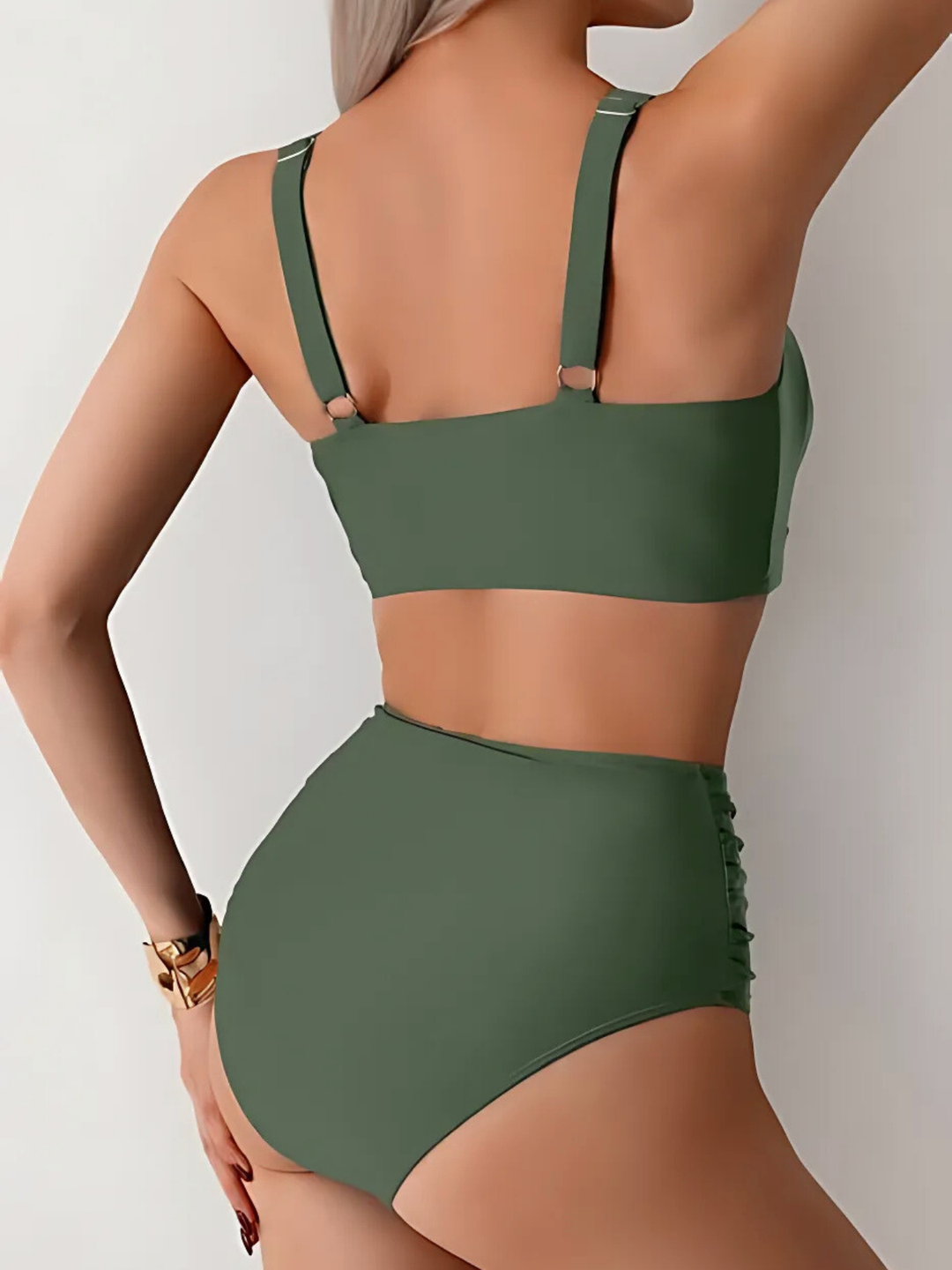 Nolwenn™ | Bikini à Bandeau avec Volants