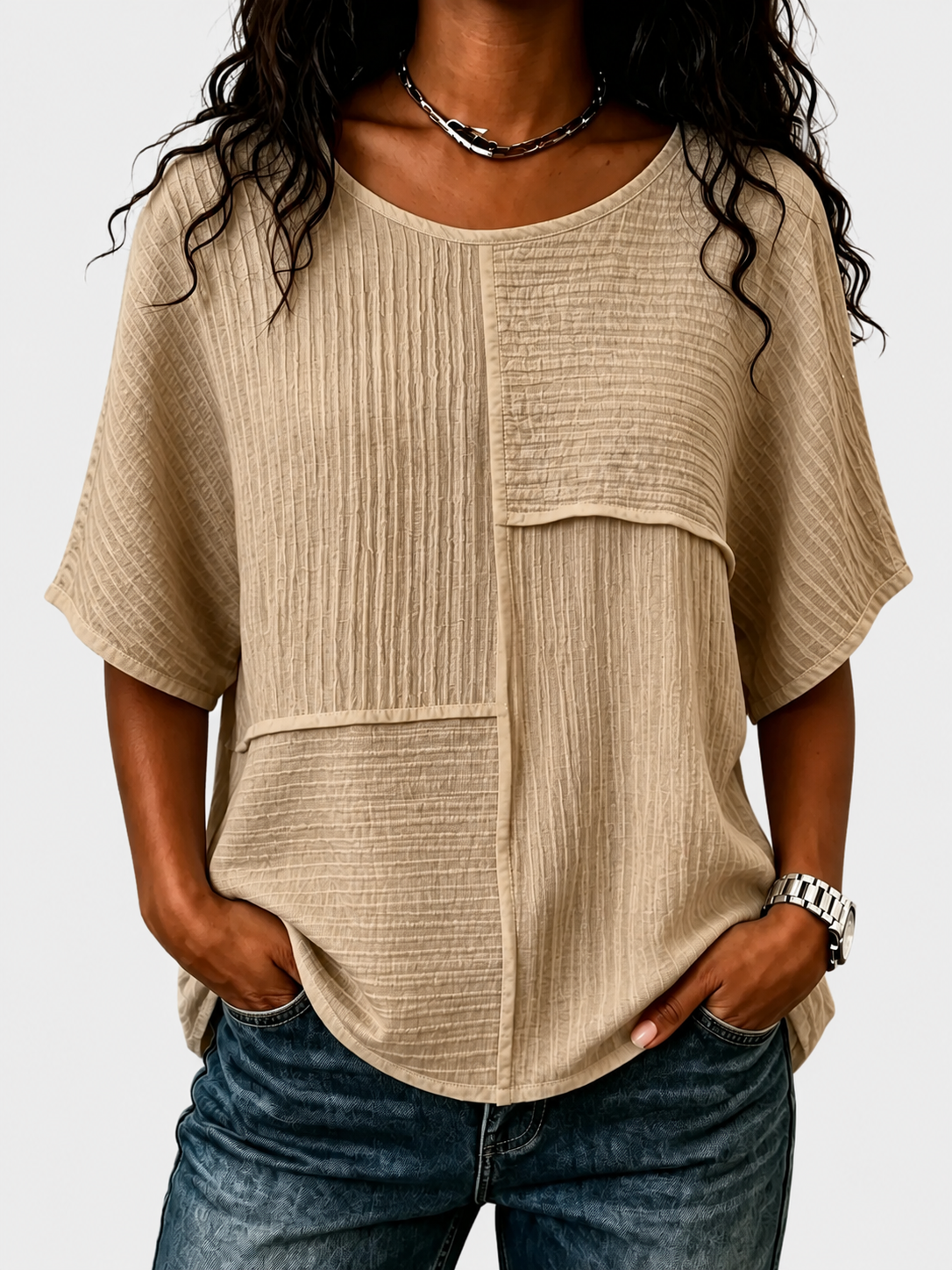 Beige / 5XL