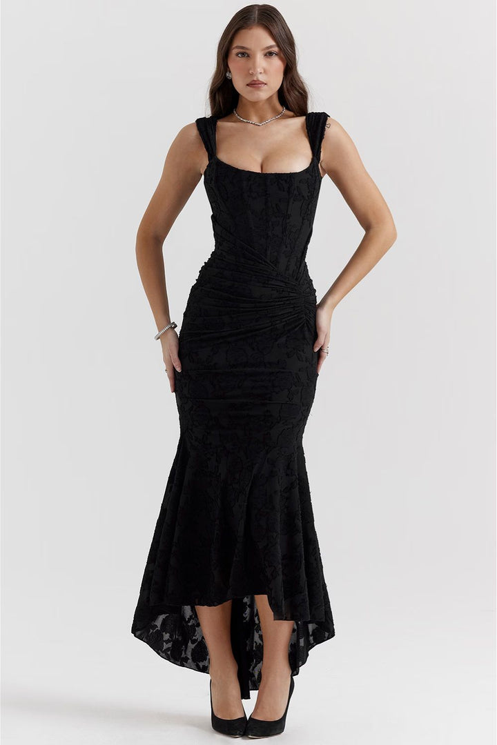 Lily | Robe longue avec corset
