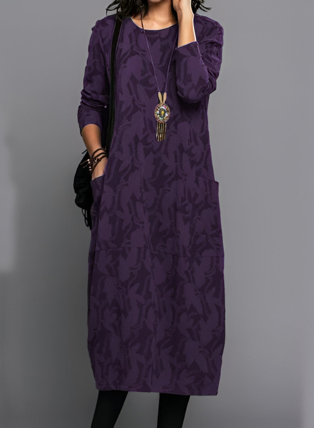 Claire | Robe d'hiver chaude avec une coupe élégante
