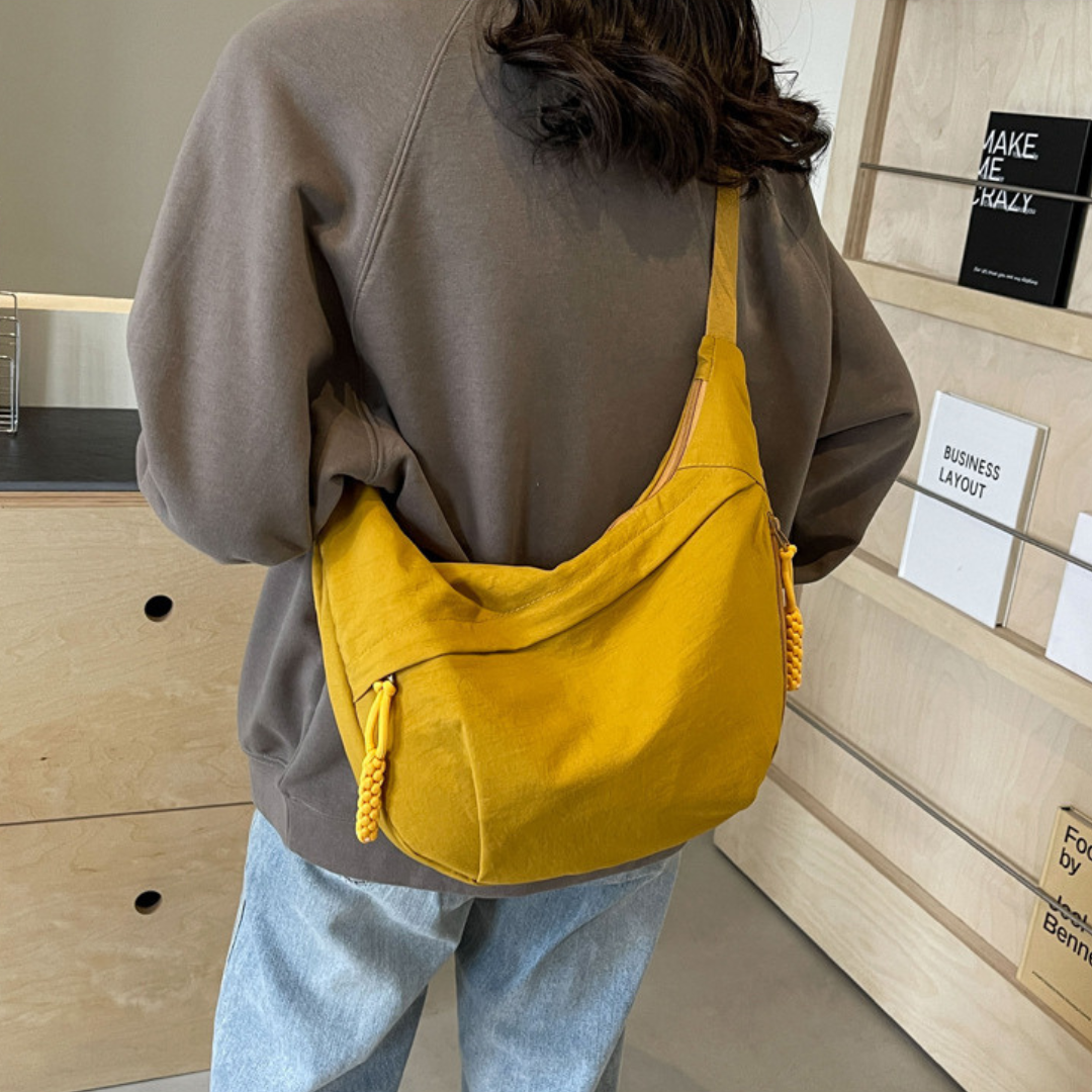 Sac à Bandoulière Élégant en Nylon pour Femme