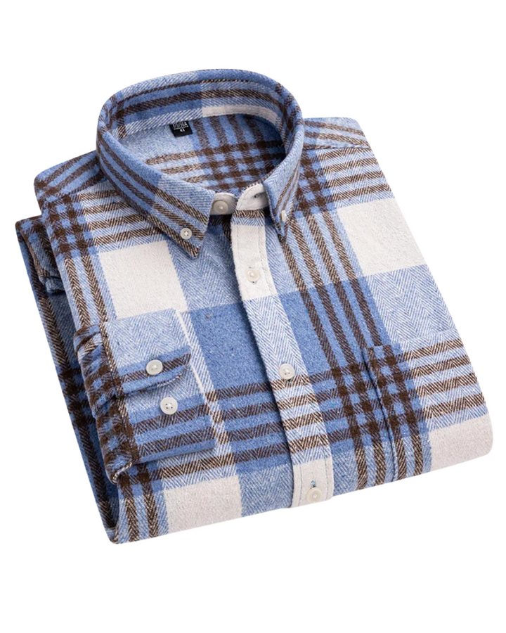 Luvare Paris - Chemise à Carreaux en Coton