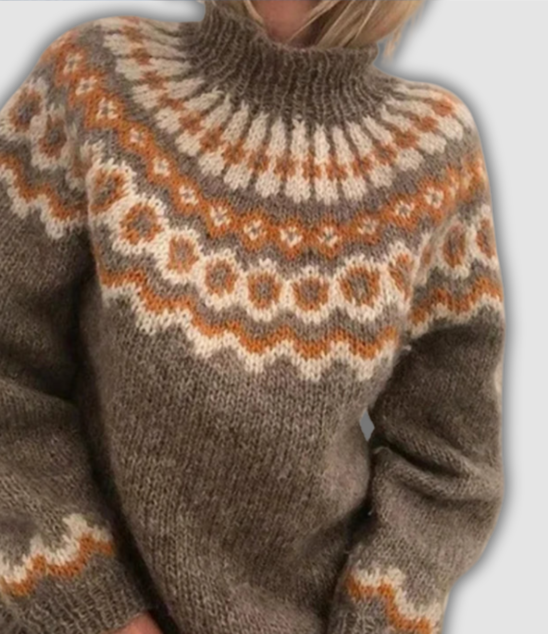 Violetta™ - Pull à col roulé confortable