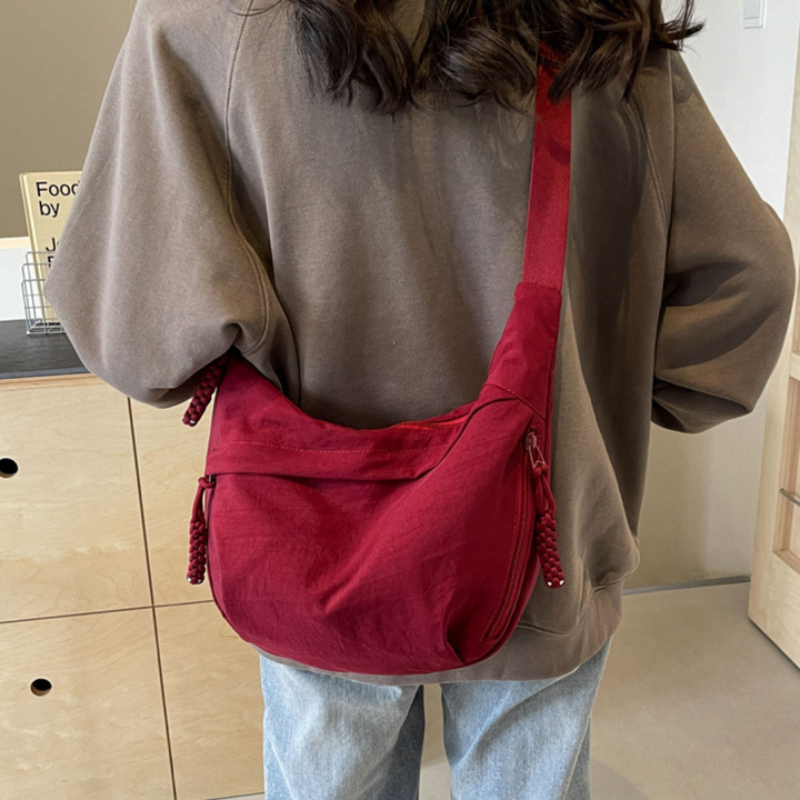 Sac à Bandoulière Élégant en Nylon pour Femme