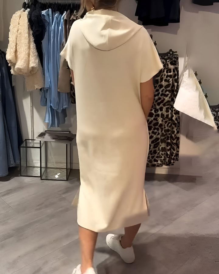 Ève™ | Robe décontractée avec capuche et coupe féminine