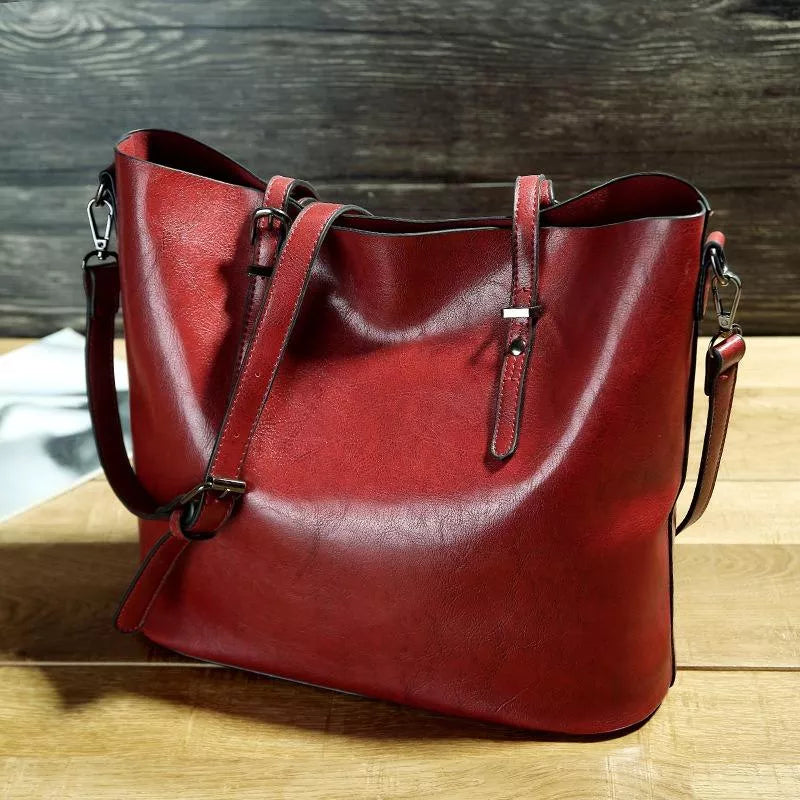 Luna | Sac à bandoulière en cuir vintage