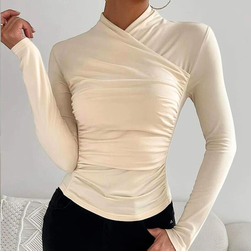Luna | Top avec encolure croisée