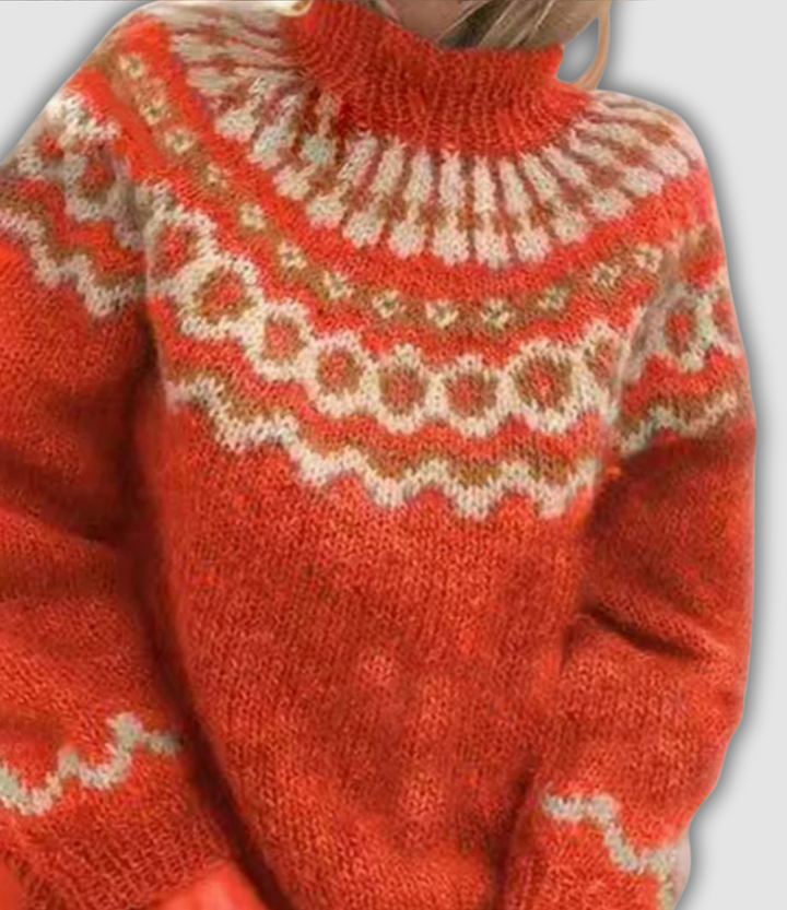 Violetta™ - Pull à col roulé confortable