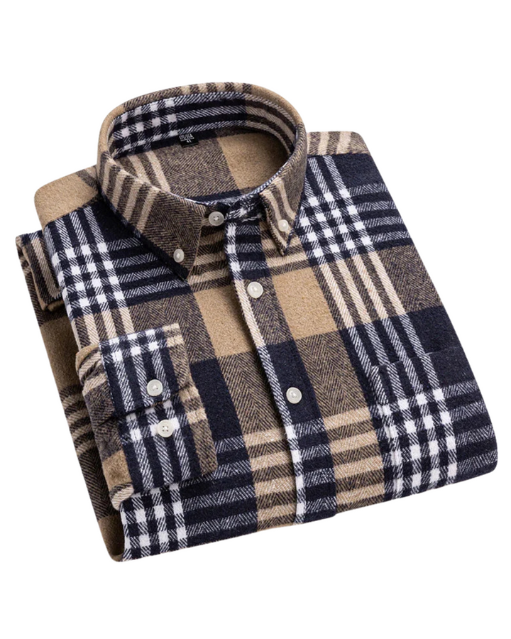 Luvare Paris - Chemise à Carreaux en Coton
